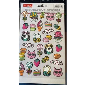 TANEX | TNX-27168 PUFFY ARTİST KEDİ-KÖPEKLER SERİSİ