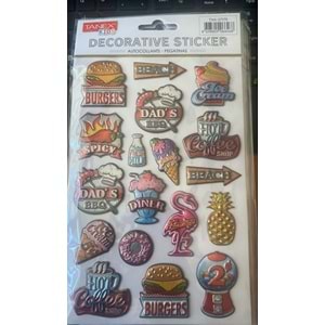 TANEX | TNX-27179 PUFFY FAST FOOD SERİSİ