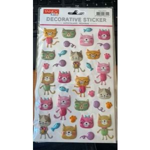 TANEX | TNX-27177 PUFFY OYUNCU KEDİLER SERİSİ