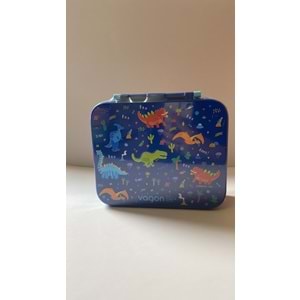 VAGONLIFE | 1000 ml. PASLANMAZ ÇELİK LUNCHBOX VGN092 - MAVİ