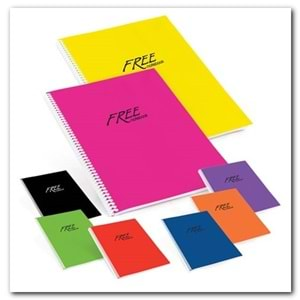 KESKİNCOLOR | A4 60 YP.KARELI PP KAPAK FREE DEFTER 320402-99