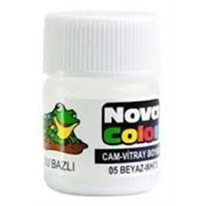 NOVACOLOR | CAM BOYASİ SU BAZLİ BEYAZ SİSE - NC-153