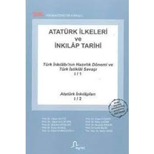 YÖK | ATATÜRK İLKELERİ VE İNKILAP TARİHİ 1