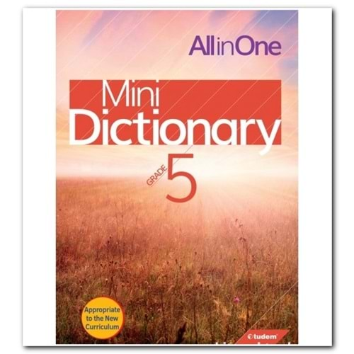 TUDEM | 5.SINIF MINI DICTIONARY ALL IN ONE - 2018