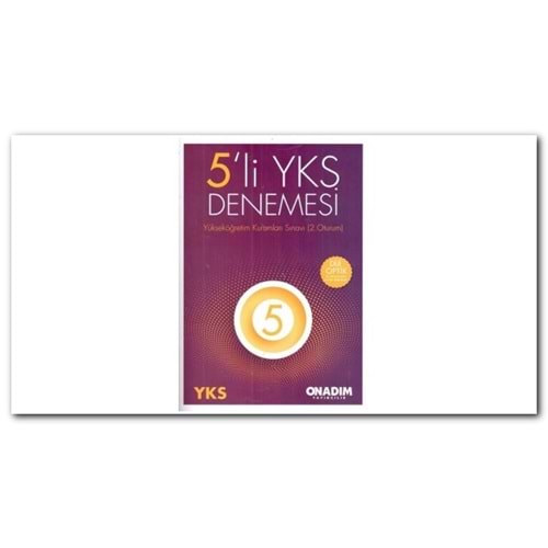 ONADIM | AYT 5 Lİ DENEME SINAVI - 2020