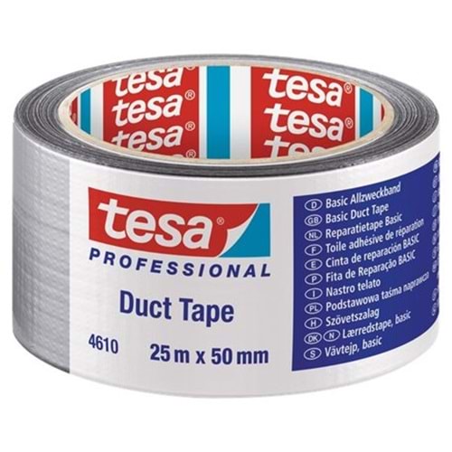 TESA | BASIC DUCT TAPE 25x50 GREY