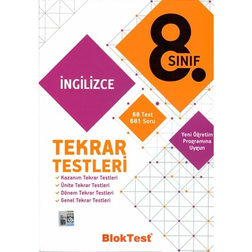 BLOKTEST | 8. SINIF(LGS) İNGİLİZCE TEKRAR TESTLERİ - 2020