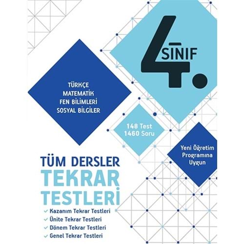 TUDEM | 4. SINIF BLOKTEST TÜM DERSLER TEKRAR TESTLERİ - 2021