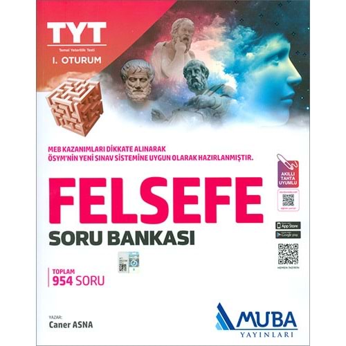 MUBA | TYT FELSEFE SORU BANKASI - 2024