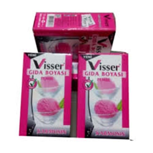VİSSER | GIDA BOYASI PEMBE