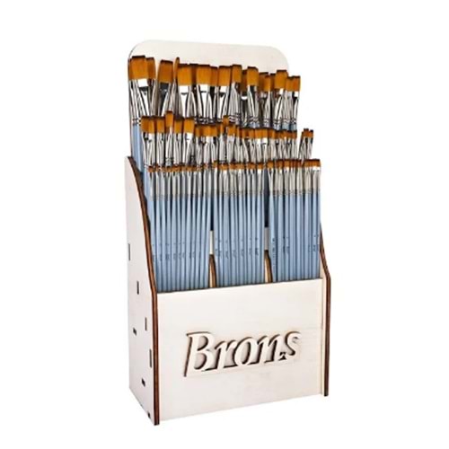 BRONS | 200F SERİSİ YAGLİ FİRCA NO:0 - BR-780