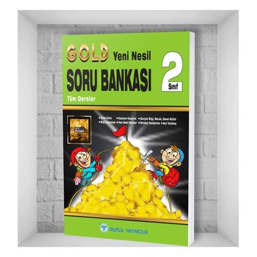 MUTLU | 2.SINIF YENİ NESİL GOLD SORU BANKASI - 2024