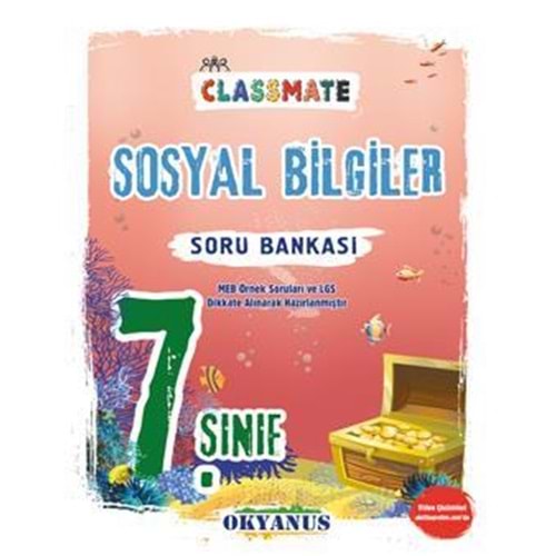 OKYANUS | 7. SINIF CLASSMATE SOSYAL BİLGİLER SORU BANKASI- 2022