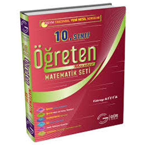 GÜR | ÖĞRETEN MASTER 10.SINIF MATEMATİK SET - 2025