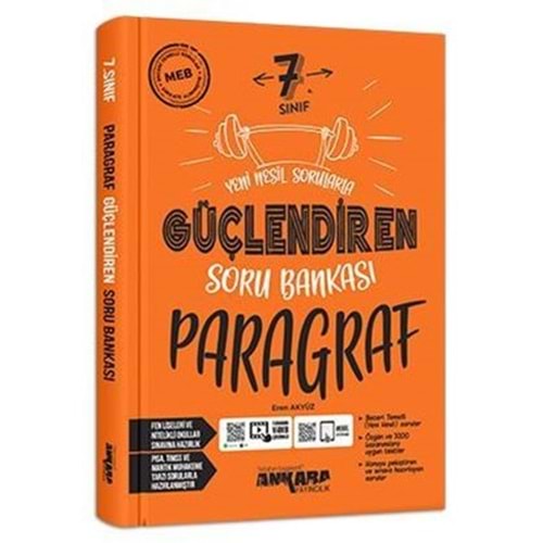 ANKARA | 7. SINIF PARAGRAF GÜÇLENDİREN SORU BANKASI -2026