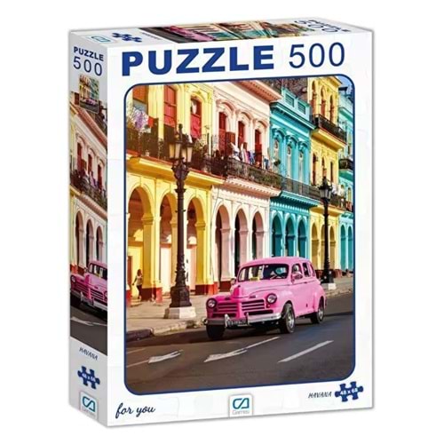 CAGAMES | HAVANA KULESİ 500 LÜ PUZZLE