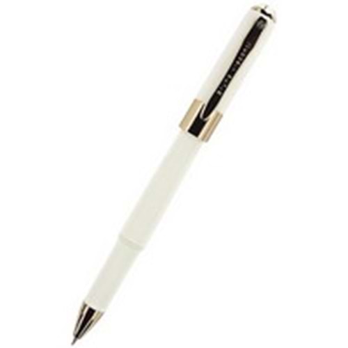 BRUNOVİSCONTİ | MONACO VİSCONTİ 0,5MM TÜKENMEZ KALEM BEYAZ ÖZEL KUTULU + YEDEK HEDİYELİ 20-125/02-01