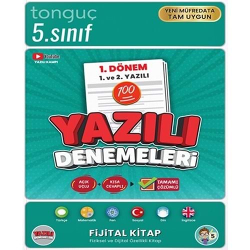 TONGUÇ | 5.SINIF YAZILI DENEMELERİ 1.DÖNEM 1.VE2. YAZILI-2025