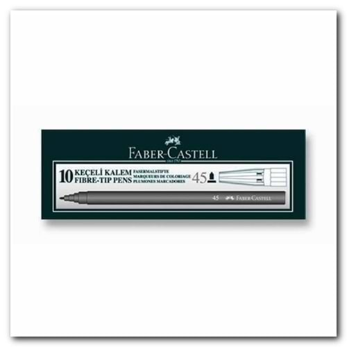 FABERCASTELL | KEÇELİ KALEM 45 SİYAH