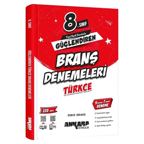 ANKARA | 8. SINIF TÜRKÇE BRANŞ DENEME SINAVI -2026
