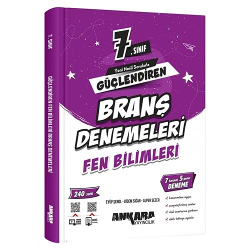 ANKARA | 7. SINIF FEN BİLİMLERİ BRANŞ DENEME -2026