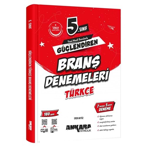 ANKARA | 5. SINIF TÜRKÇE GÜÇLENDİREN BRANŞ DENEME -2026
