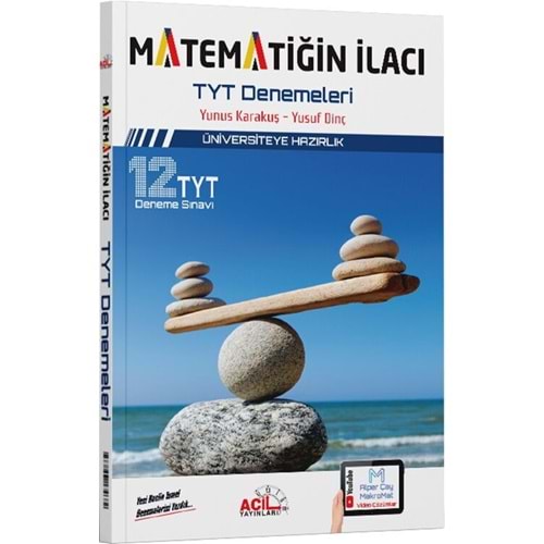 ACİL | TYT MATEMATİĞİN İLACI DENEMELERİ 12 Lİ - 2025