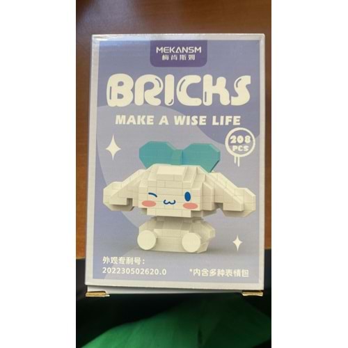 KİWİ | MEKANS TAVŞAN 208 PRÇ. LEGO