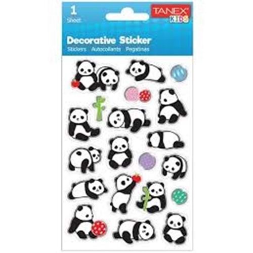 TANEX | TNX-25060 PUFFY PANDA SERİSİ