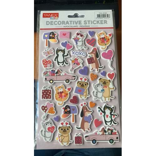 TANEX | TNX-25361 PUFFY SEVİMLİ CANLILAR SERİSİ