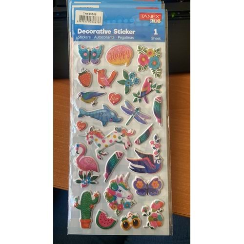 TANEX | TNX-25808 PUFFY KUŞLAR SERİSİ