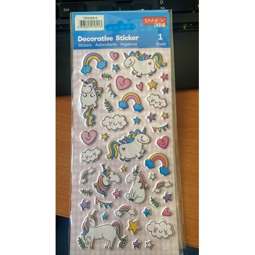 TANEX | TNX-25812 PUFFY UNICORN SERİSİ