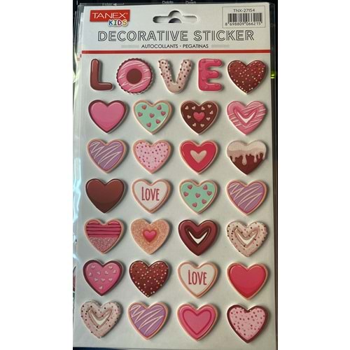 TANEX | TNX-27154 PUFFY EVA W/GLITTER SERİSİ