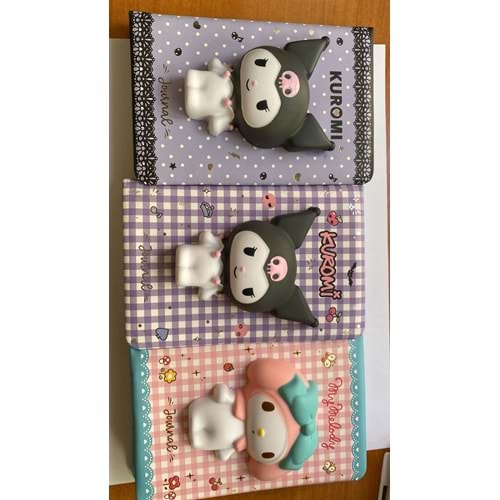 BRUNOVİSCONTİ | KUROMİ SQUİSHY GÜNLÜK A6 192 SYF.