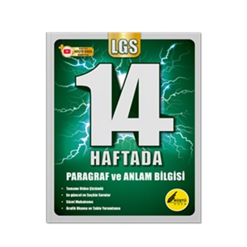 TONGUÇ | RÜŞTÜ HOCA LGS 14 HAFTADA PARAGRAF VE ANLAM BİLGİSİ - 2026