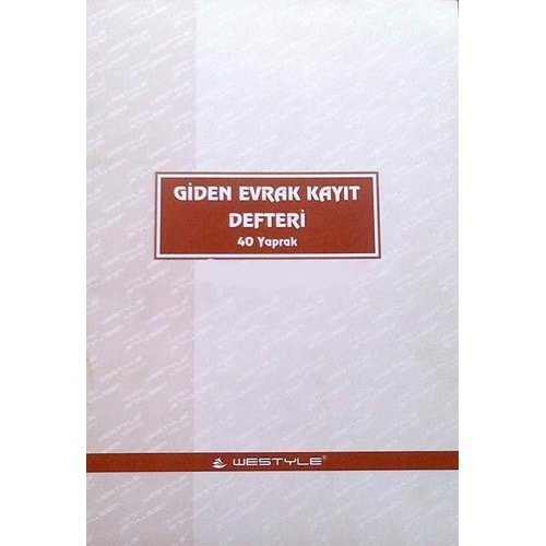 ÖZKAN | GİDEN EVRAK KAYIT DEFTERİ