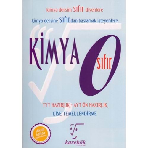 KAREKÖK | KİMYA SIFIR -2026