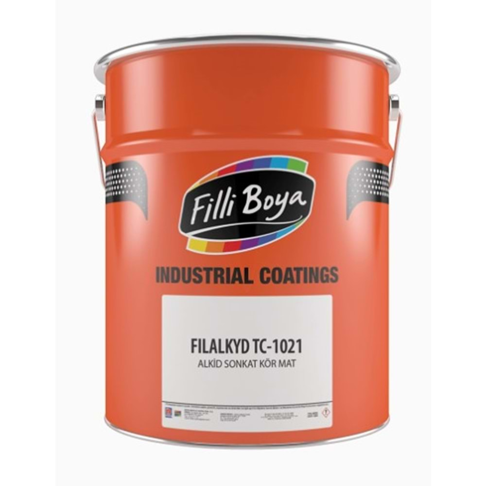 Filli Boya Endüstriyel Mat (SİYAH) 2,5 Kg