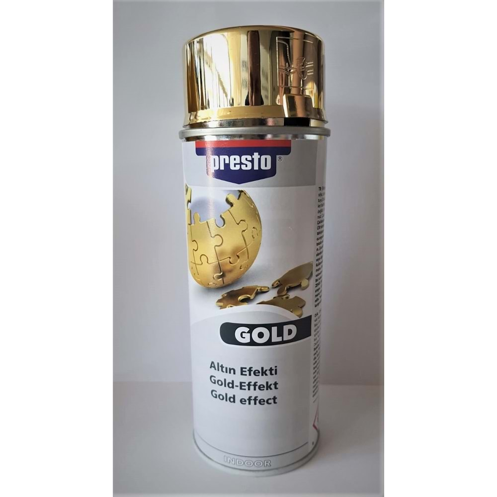 PRESTO SPREY BOYA ALTIN EFEKTLİ (400ml)