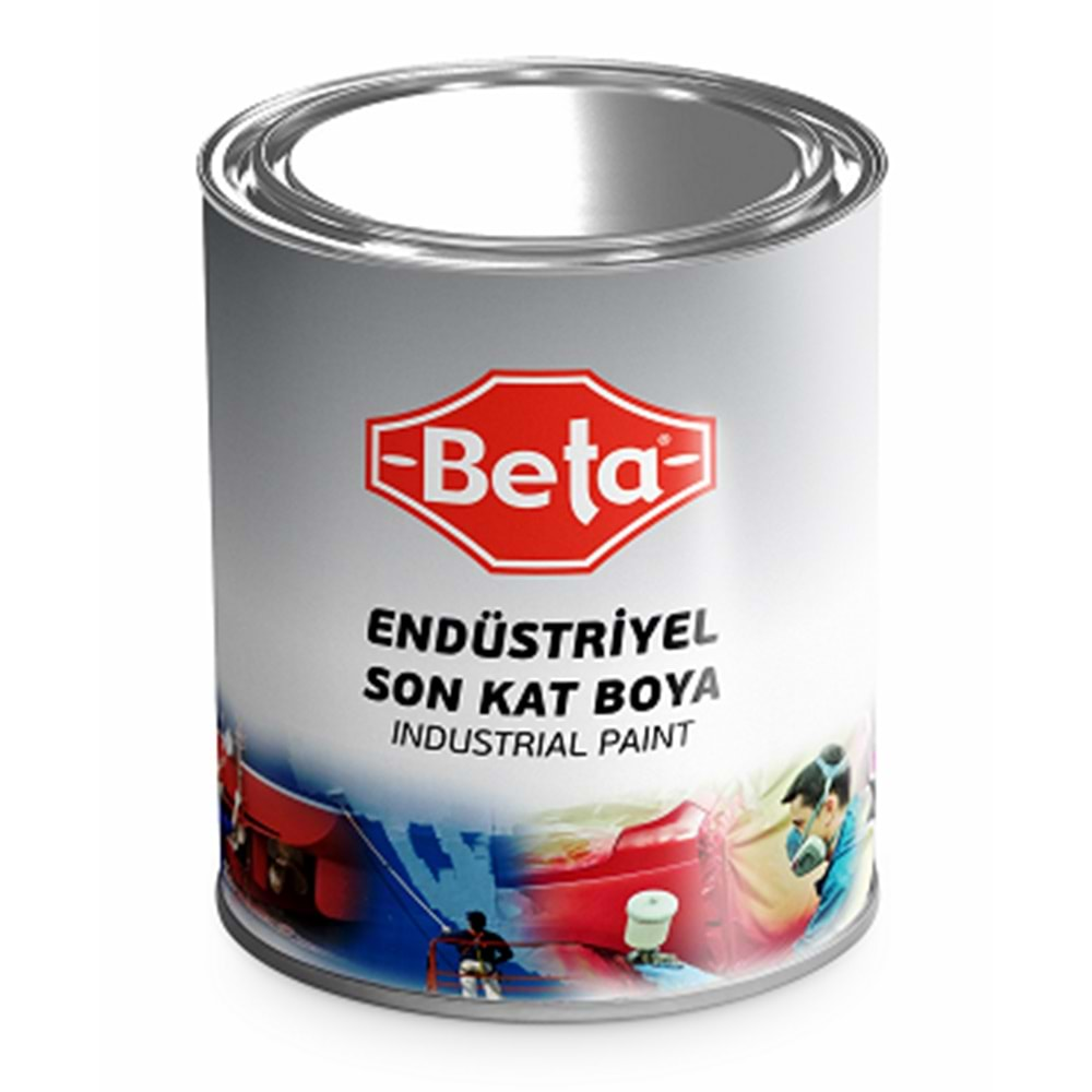 BETA ENDÜSTRİYEL BOYA BEYAZ 0,75LT