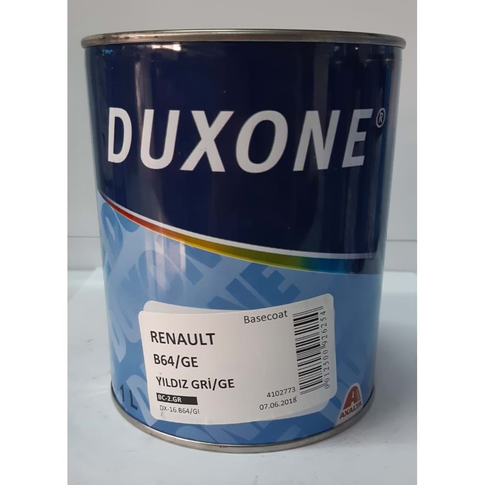 DUXONE BAZKAT BOYA RENAULT B64/GE