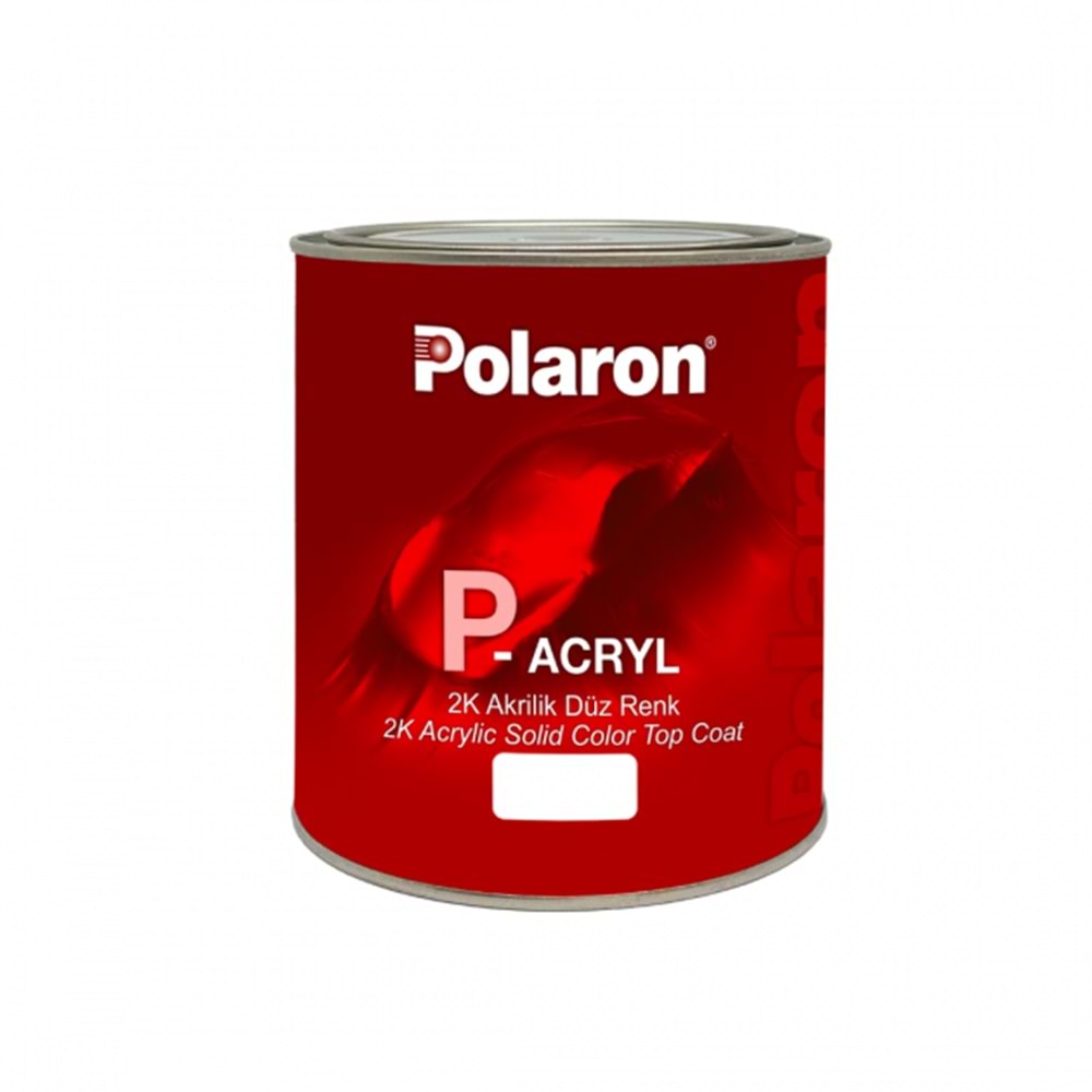 POLARON P-Acryl 2K Akrilik Düz Renk CHEVROLET GAZ OLİMPİK BEYAZ 1LT