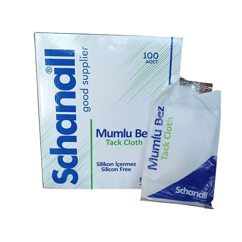 SCHANALL Antistatik Mumlu Bez 33cm*90cm