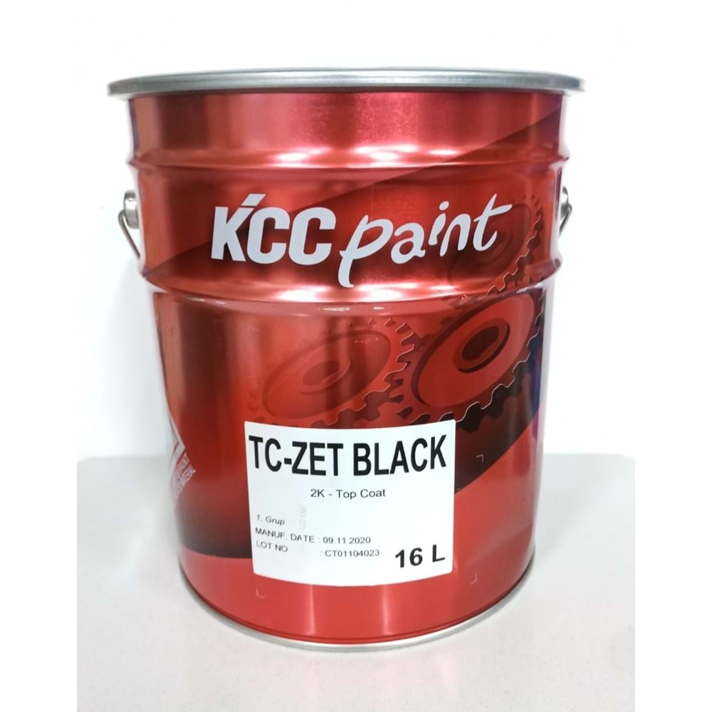 KCC AKRİLİK BOYA ZET BLACK 4LT