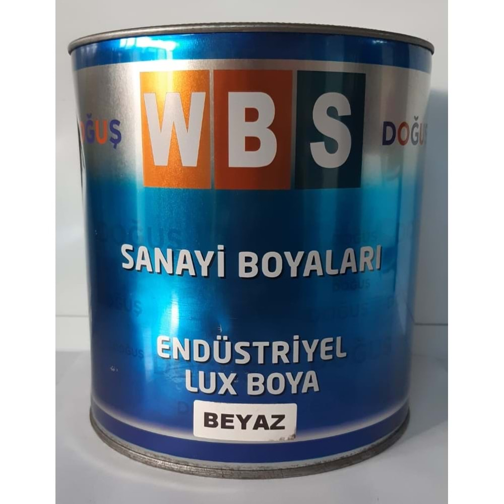 WBS ENDÜSTRİYEL BOYA BEYAZ 0,75LT