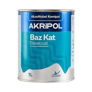 AKZONOBEL KEMİPOL BAZKAT BOYA OPEL 40R/GAZ OLİMPİK BEYAZ 1LT