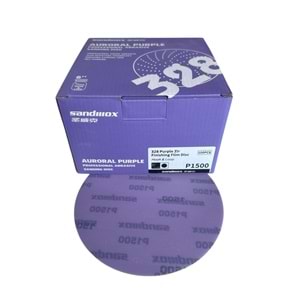 SANDWOX 328 Purple ZIR FINISHING FILM DISK P1500