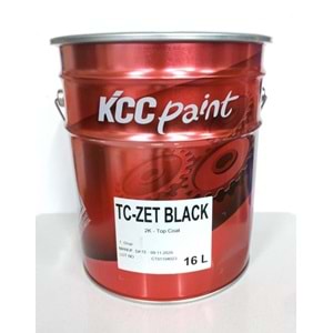 KCC AKRİLİK BOYA ZET BLACK 4LT