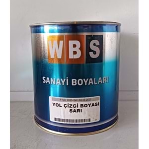 WBS YOL ÇİZGİ BOYASI SARI 3/1