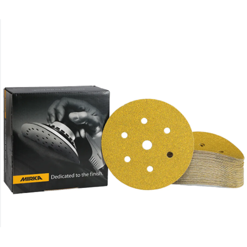 MIRKA GOLD 150mm (7 Delik) DAİRE ZIMPARA P320
